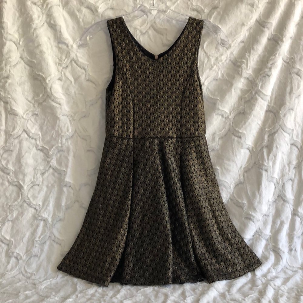 Marciano girls party dress gold sparkle Size M